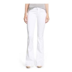 Paige Lou Lou Flared Jeans in Ultra White  Size 26 (Tailored Inseam) 🤍✂️☁️